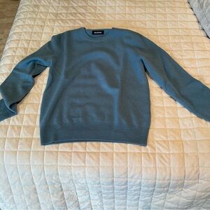 Nadaam 100 cashmere Classic Blue Crewneck Sweater